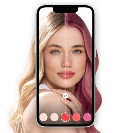 Phone with split screen